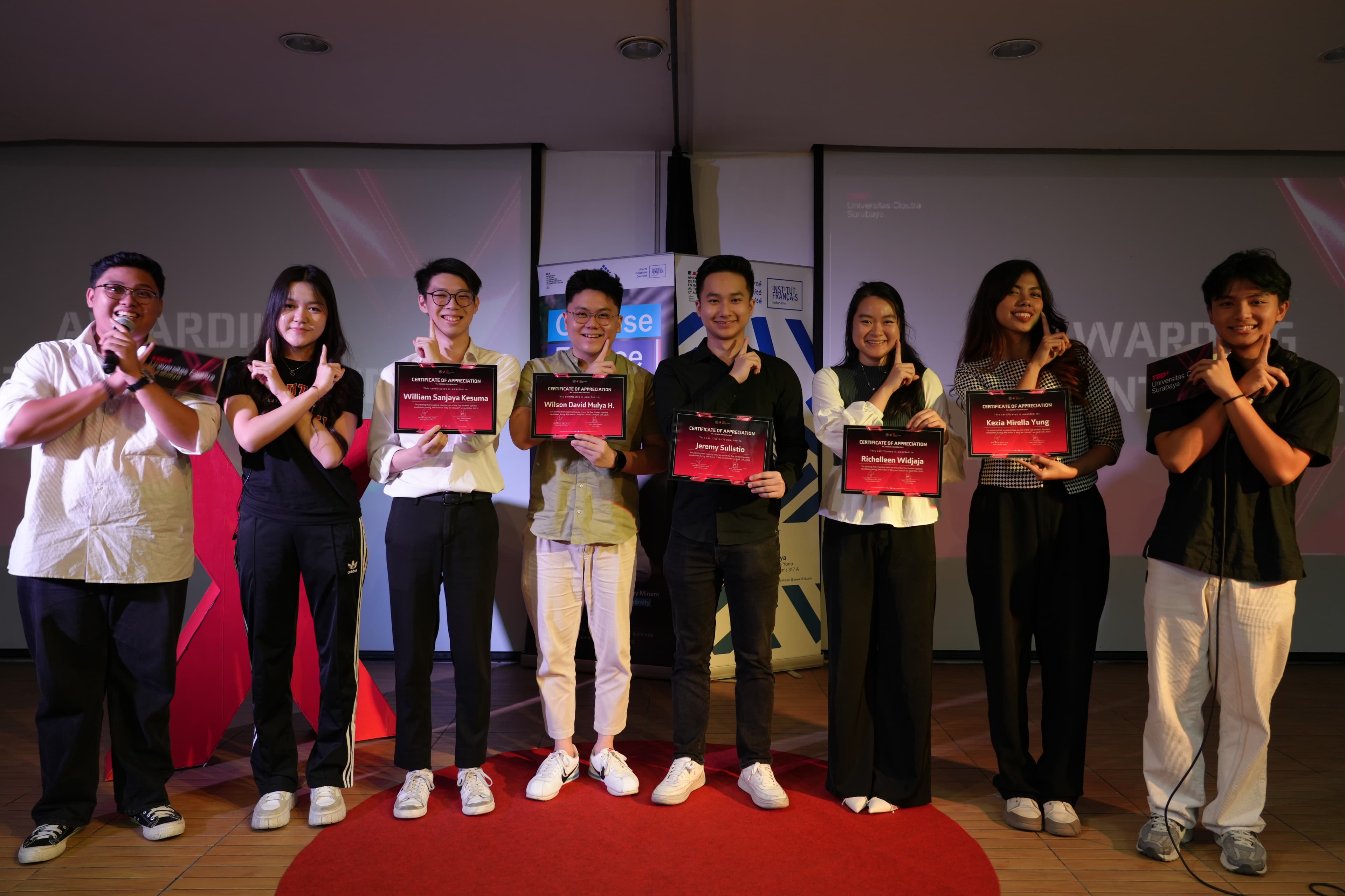 TEDx event - stage performance